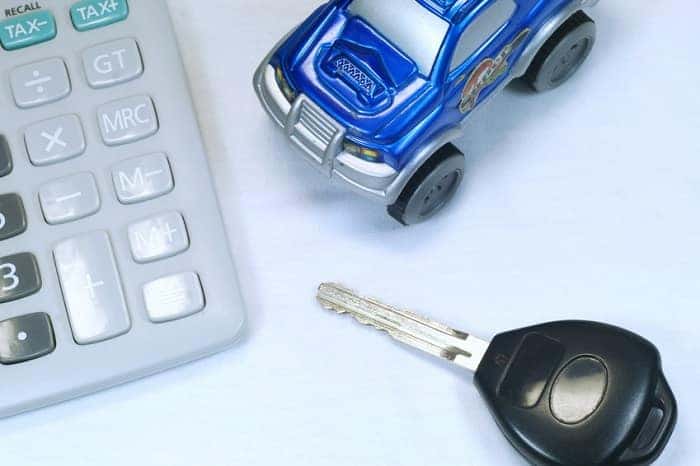 Calculating down payment on used Jeep SUV