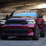 A parked Dodge Durango
