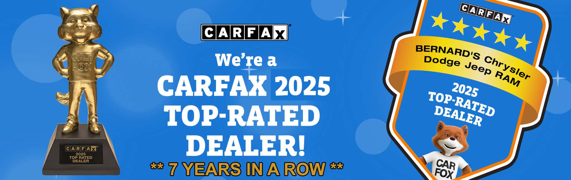 Carfax Top Rated Dealer