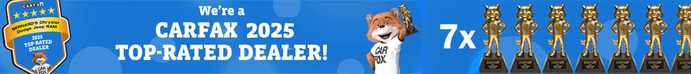 Car Fax Top Rated Dealer 7 Years in a Row