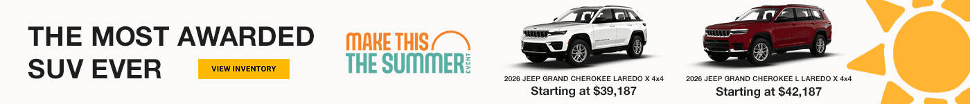 2026 Jeep Grand Cherokee Sale