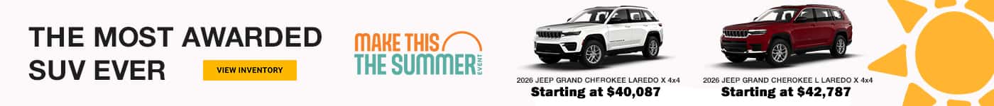 2026 Jeep Grand Cherokee Sale