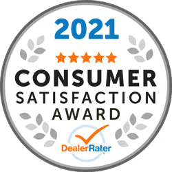 2021 SanTan DealerRater Award
