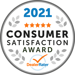 2021 Consumer Satisfaction Award