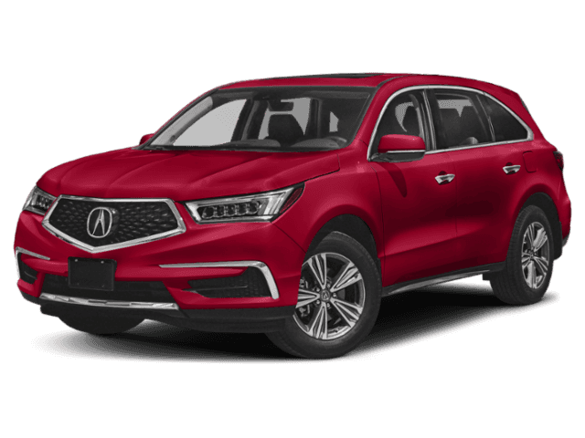 2019 Red Acura MDX