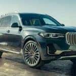 2020 BMW X7 Parked in Desert