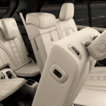 2020 BMW X5 seating banner image with white upholstery