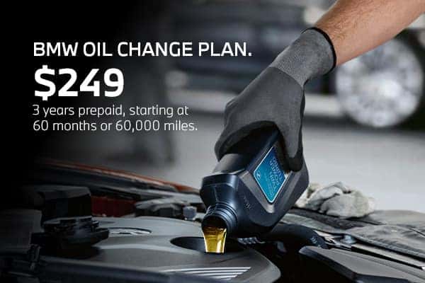 BMW Oil Change Plan