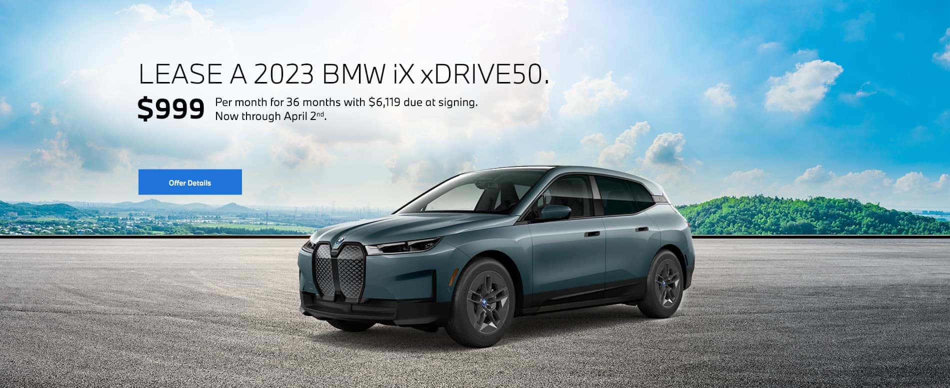 LEASE A 2023 BMW iX ×DRIVE50 IN BRIDGEPORT CT