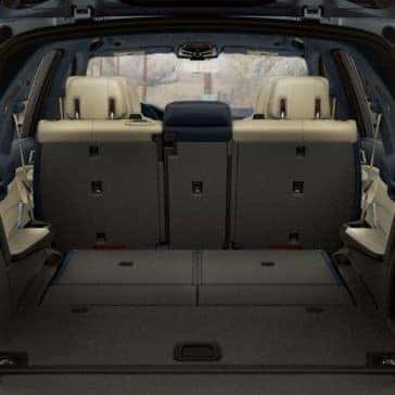 2019 BMW X7 cargo space