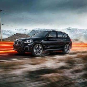 2020 BMW X3 Driving