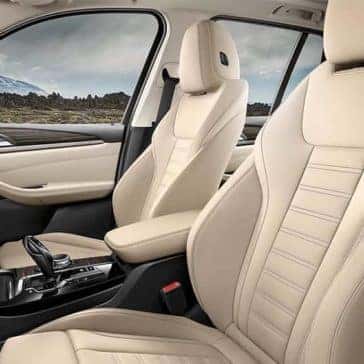 2020 BMW X3 Seating