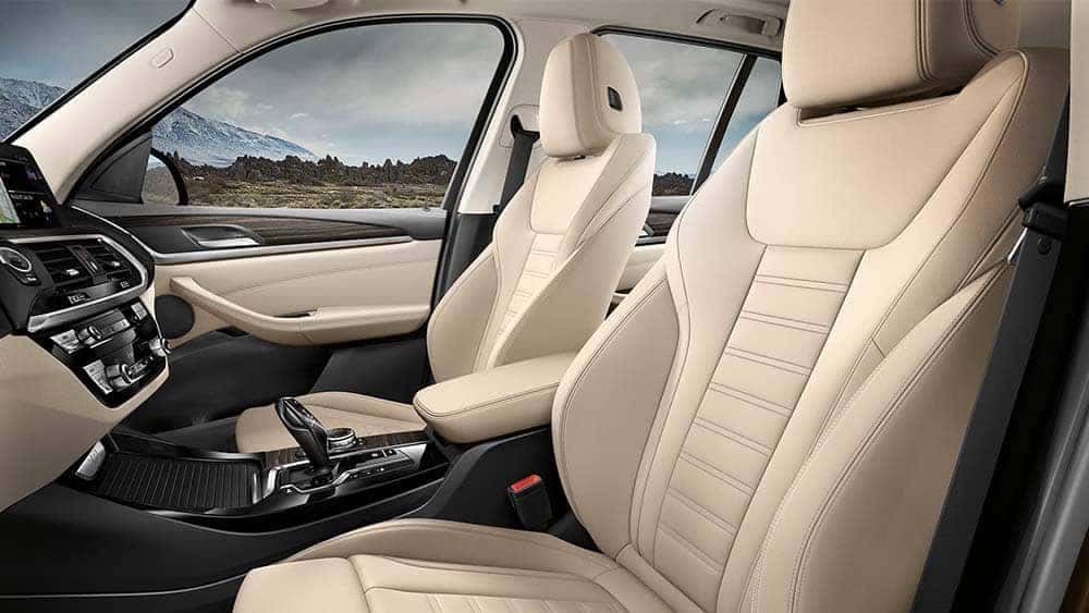 2020 BMW X3 Seating
