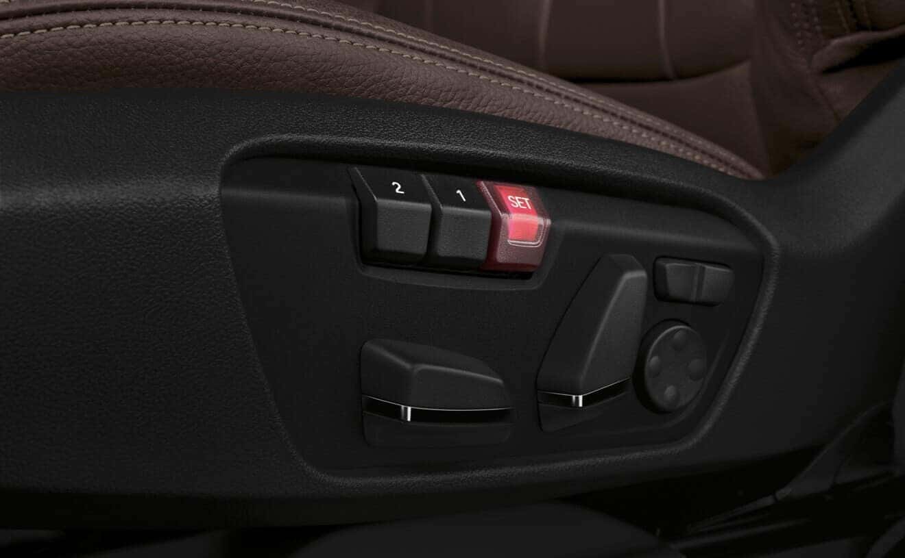 2018 BMW X1 Power and Memory Seat Controls