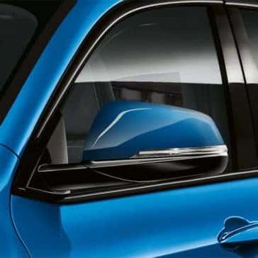 2018 BMW X2 Closeup of Side Mirror
