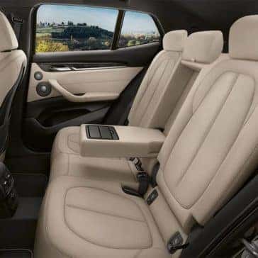2018 BMW X2 Rear Seating