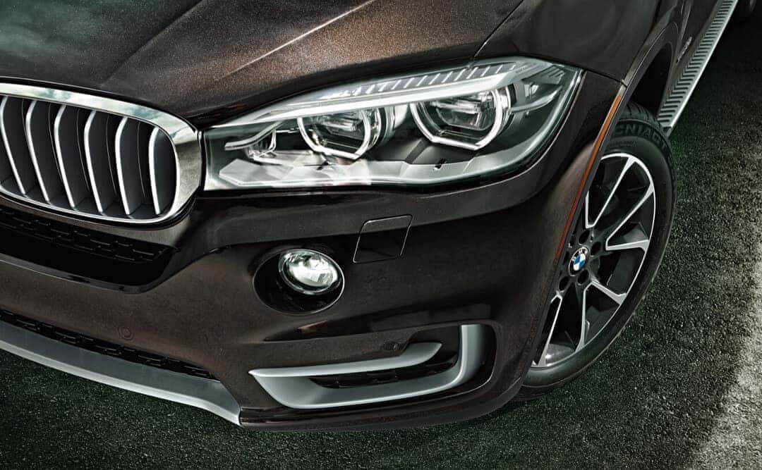 2018 BMW X5 Close-up of Front End