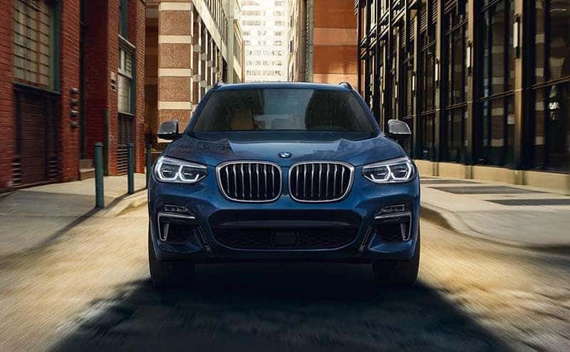 2019 BMW X3 Front End View