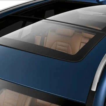 2019 BMW X3 Sunroof View Looking in