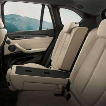 2020 BMW X1 Back Seat