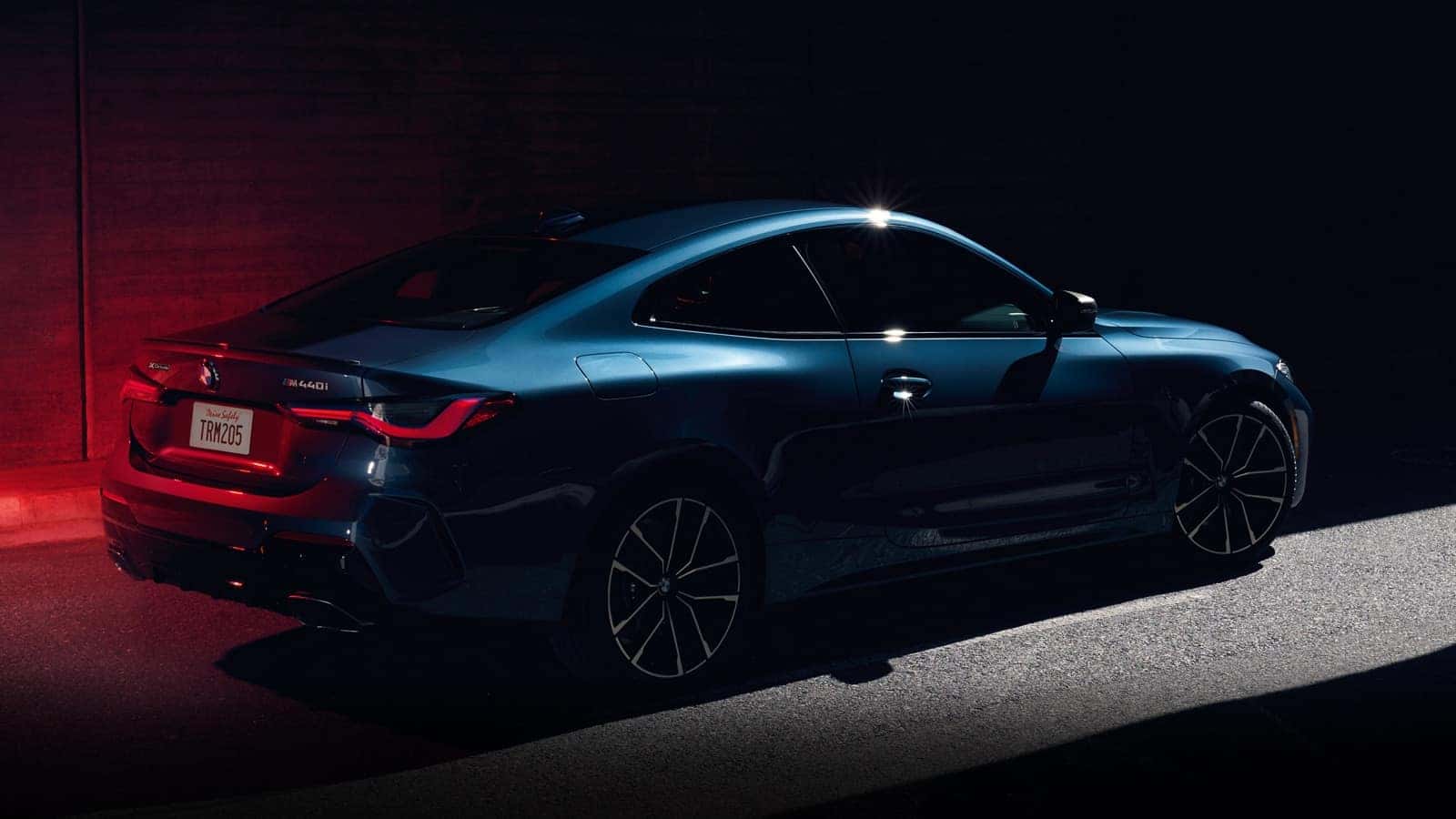 2022 BMW 430i Driving away