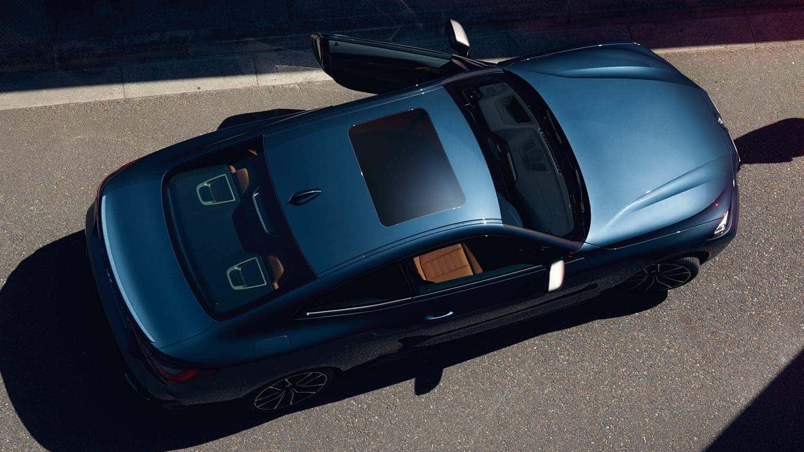 2022 BMW 430i from above