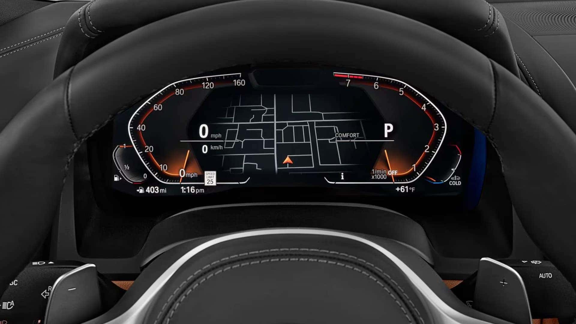2025 BMW 8 Series Convertible Navigation