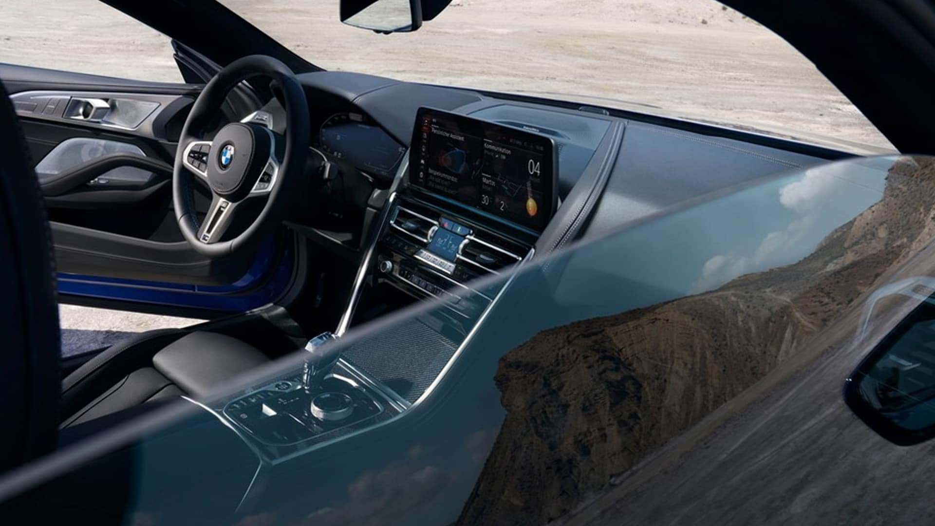 2025 BMW 8 Series Coupe View from Outside Window