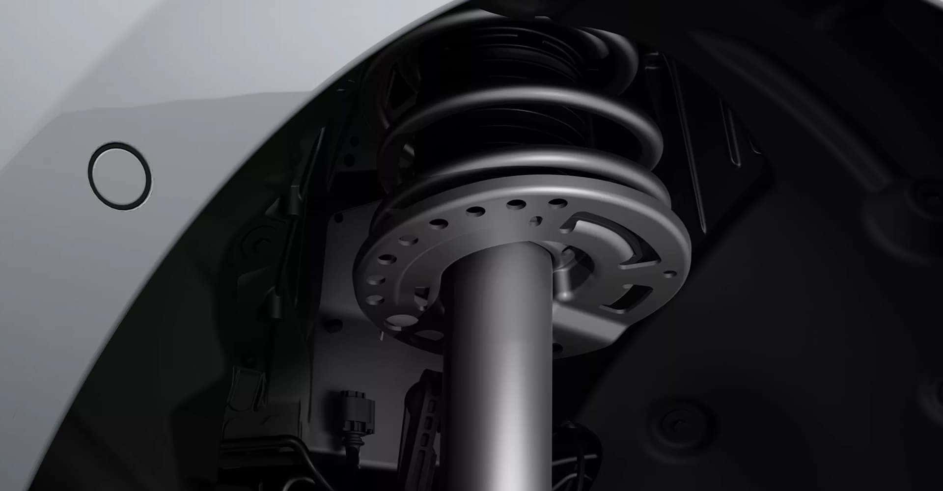 2025 BMW Model 3 close up of coils