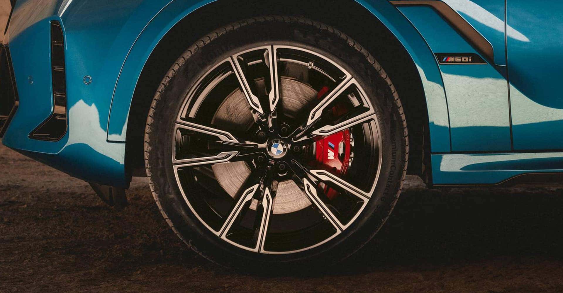 2025 BMW X6 side view of wheel