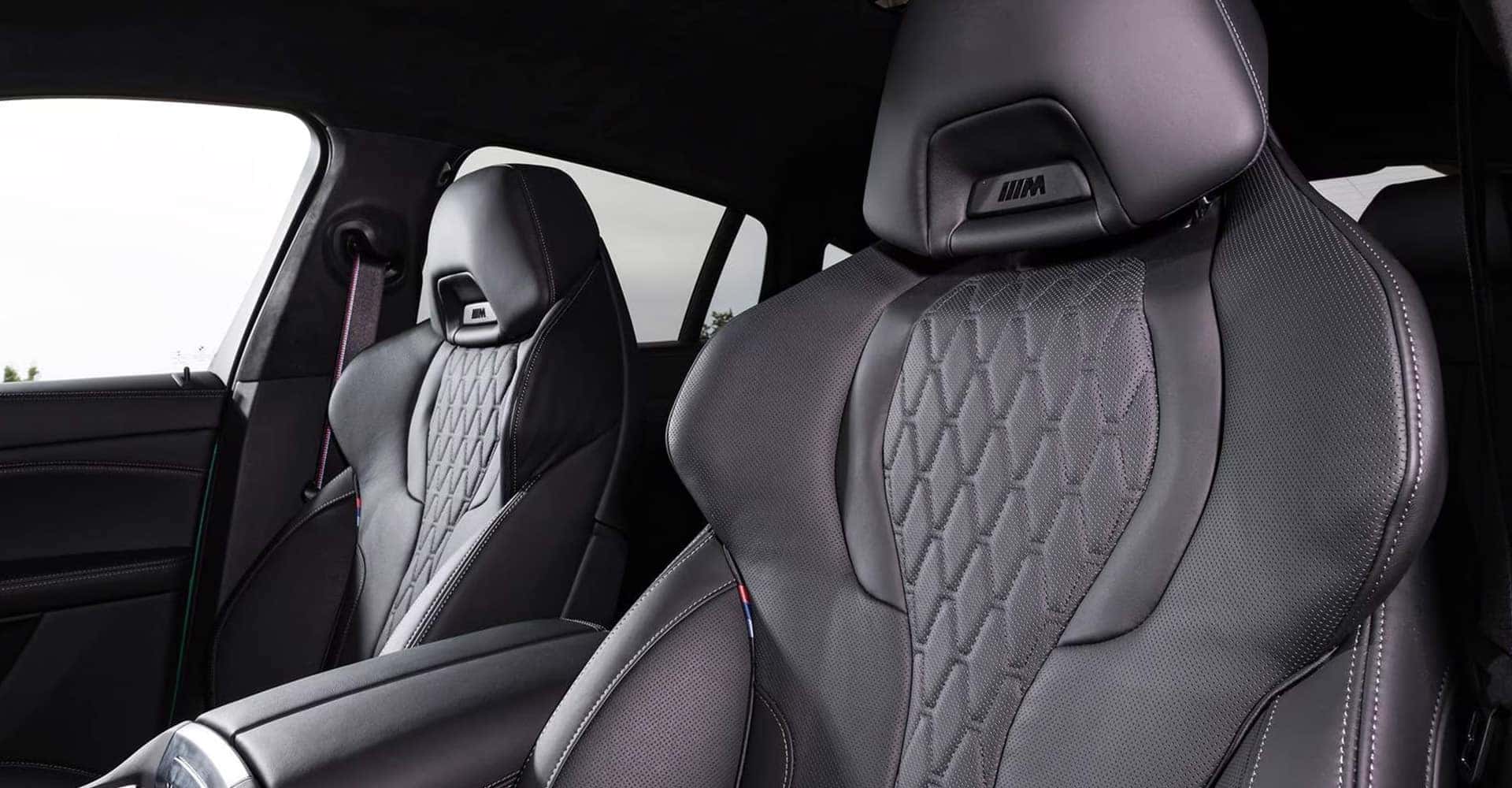 2025 BMW X6 view of front seats
