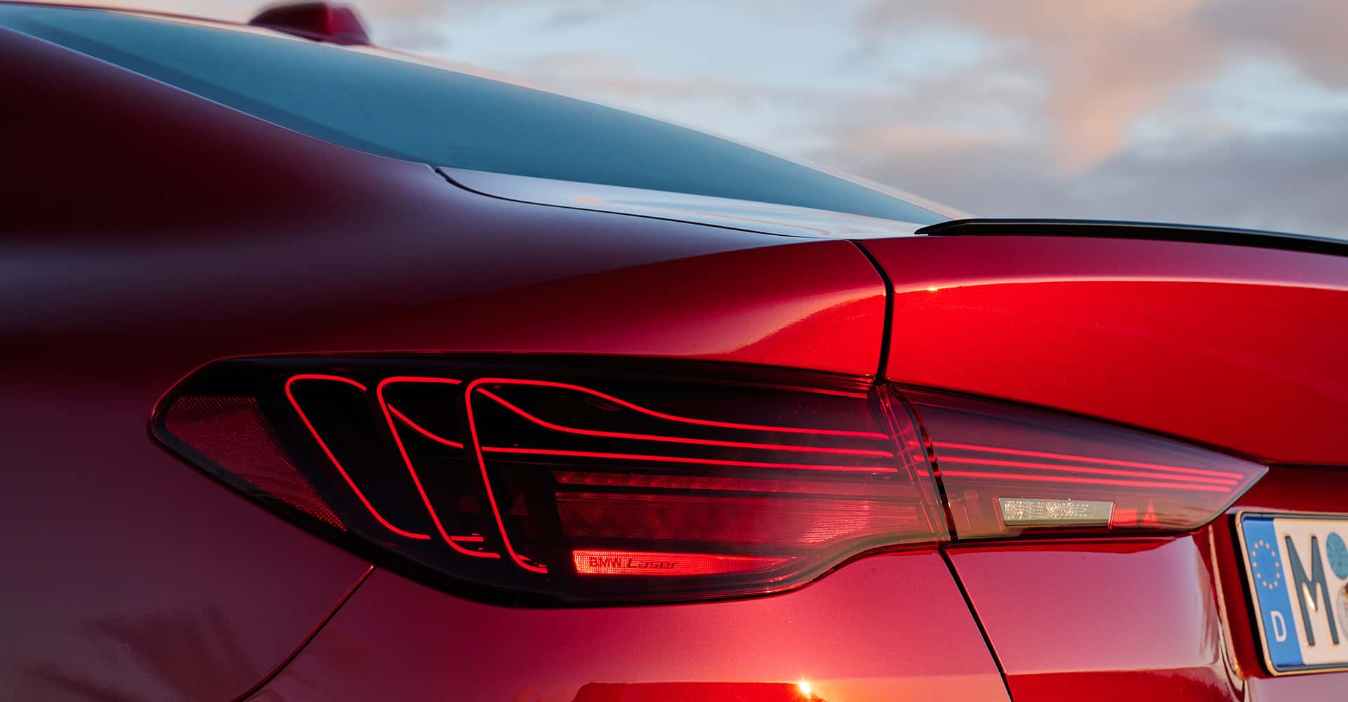 Close up 2025 BMW 4 Series Coupe