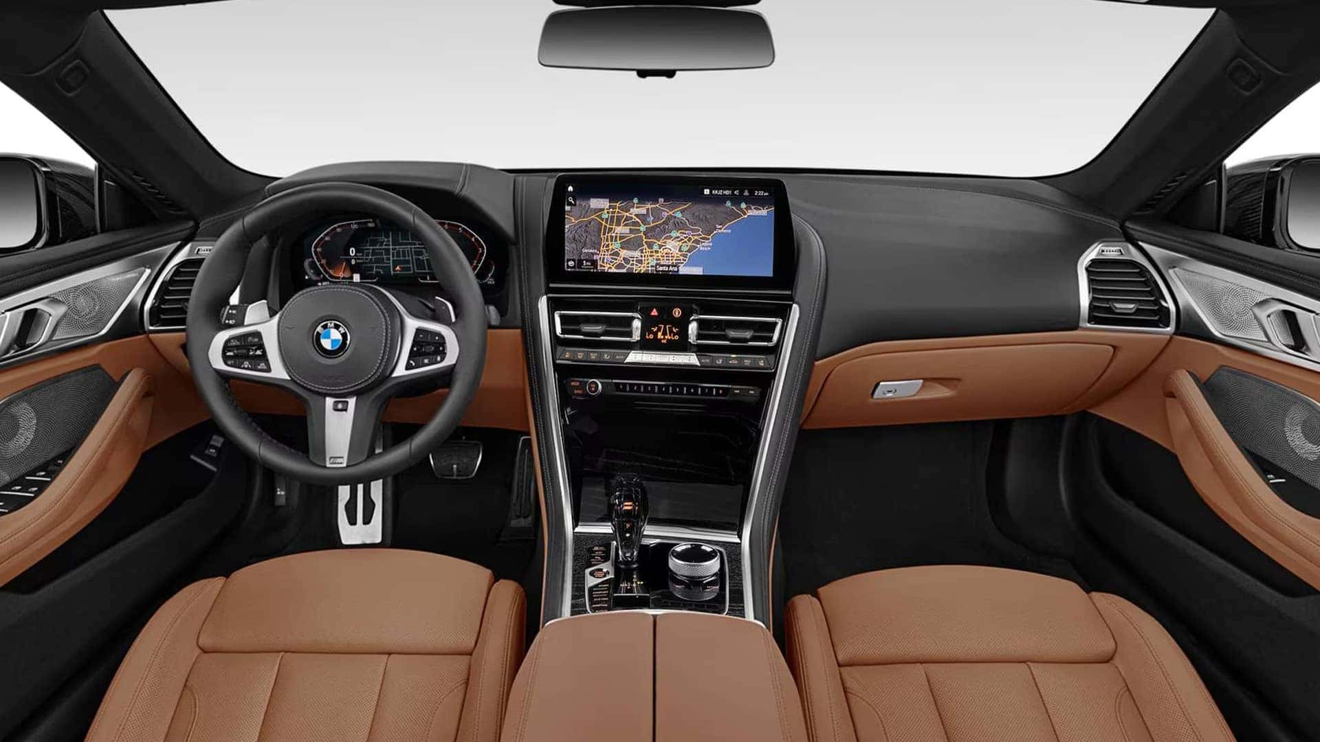 Dashboard of 2025 BMW 8 Series Convertible