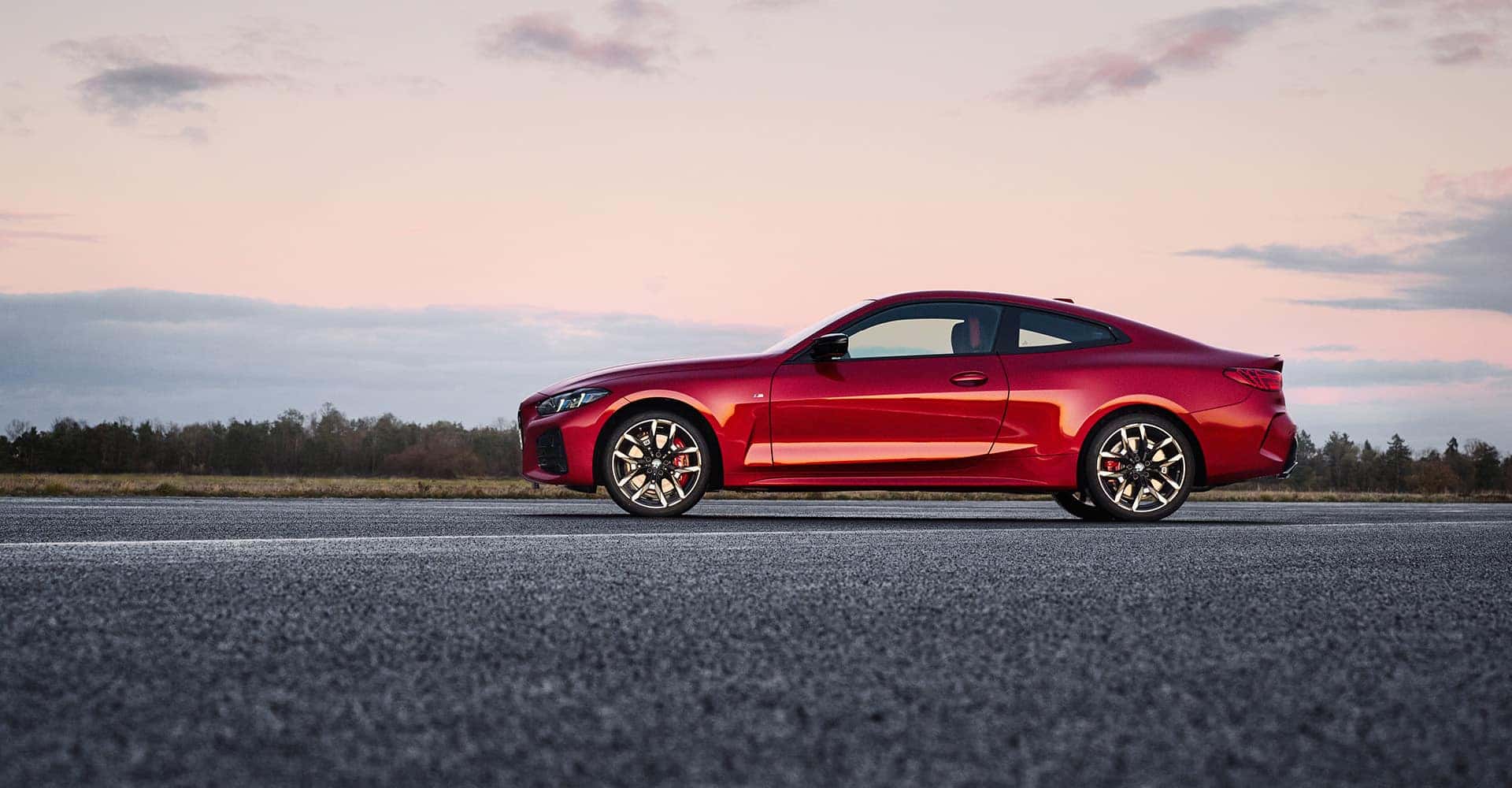 Parked 2025 BMW 4 Series Coupe