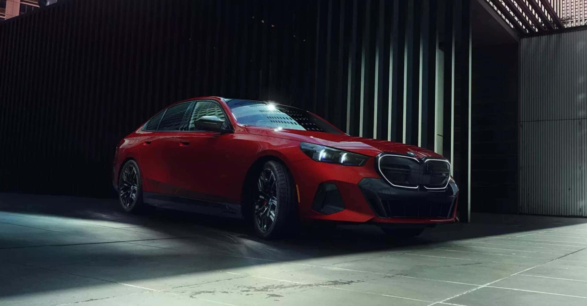 Red 2025 BMW 7 Series Sedan
