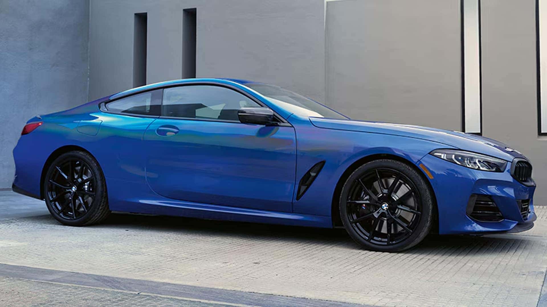 Side View of 2025 BMW 8 Series Coupe