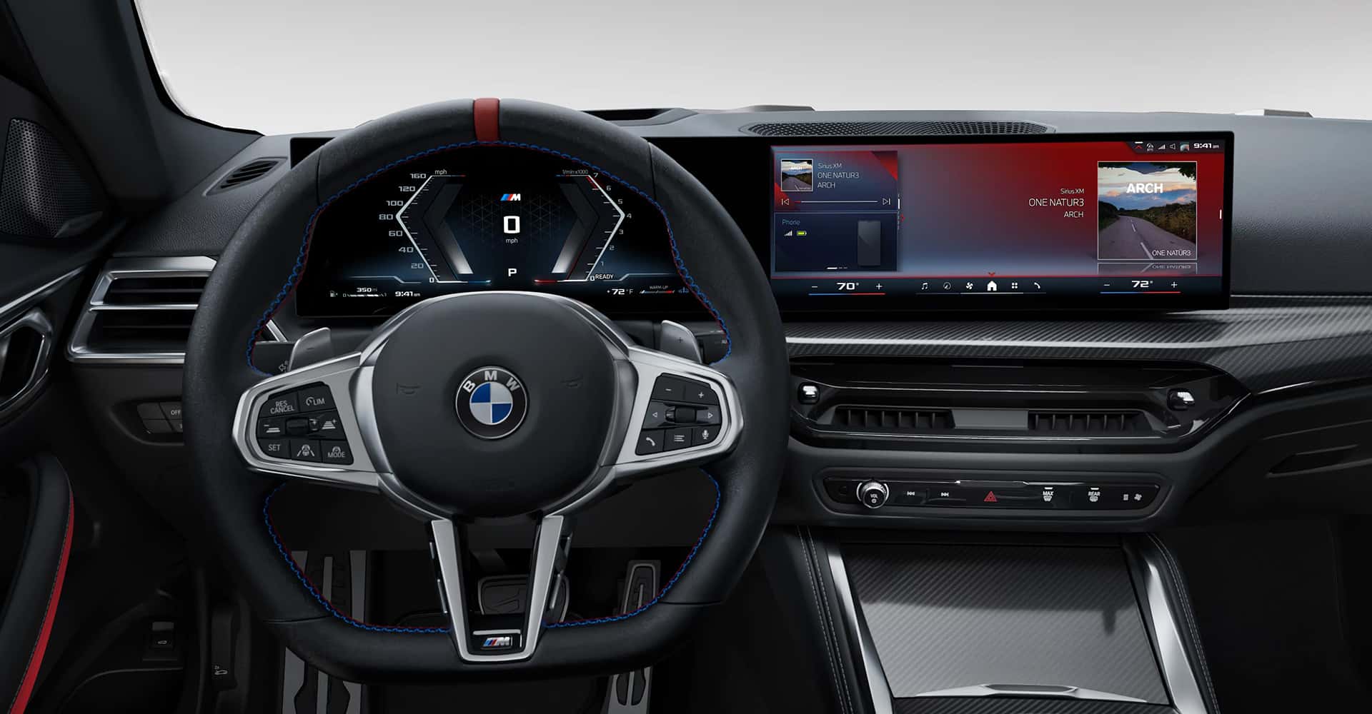 Wheel and dash 2025 BMW 4 Series Coupe