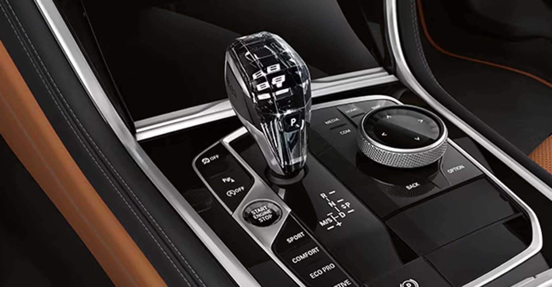 2025 BMW 8 Series Gran Coupe gearshift
