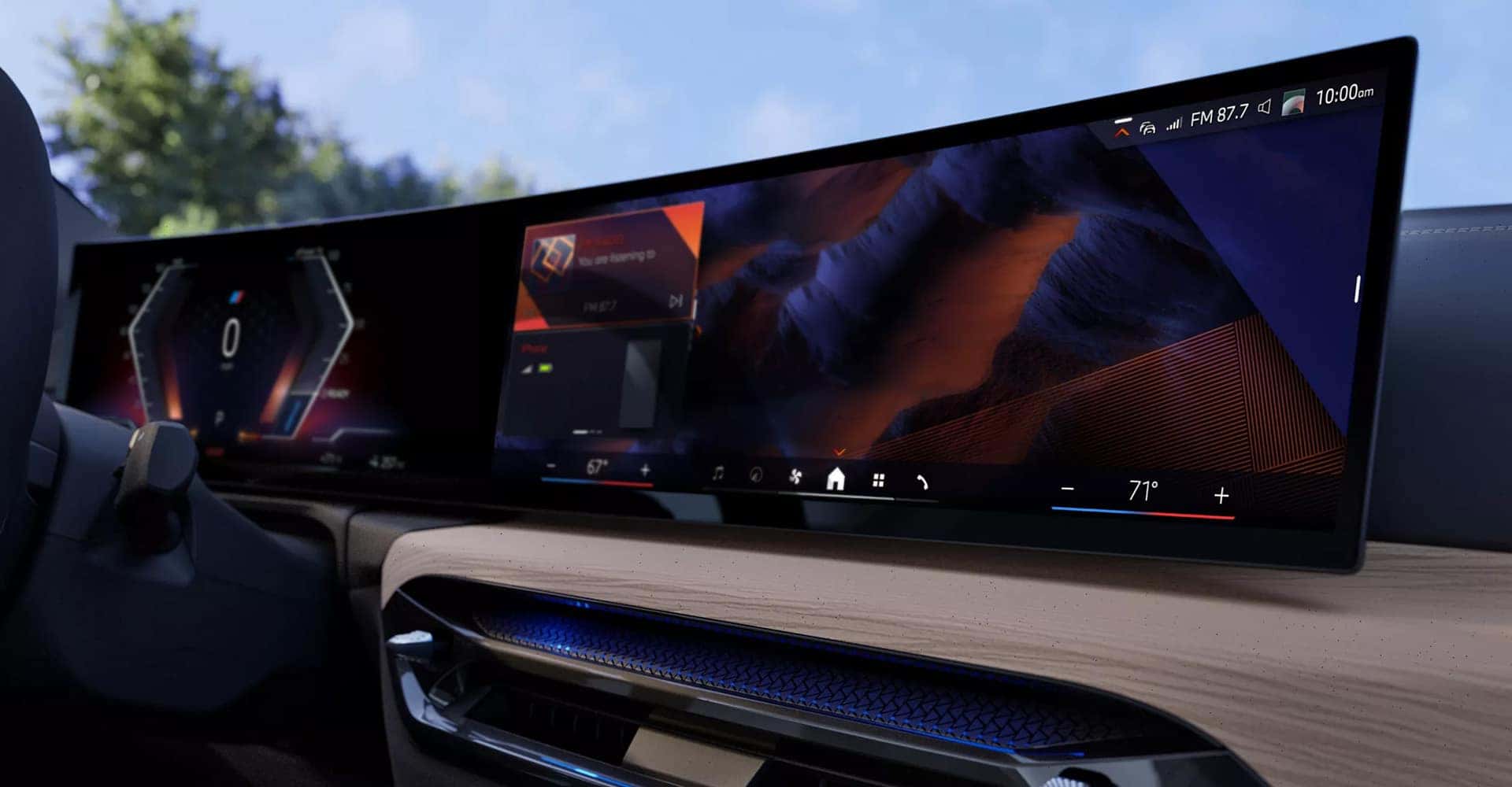 2025 BMW i4 Gran Coupe screen dash