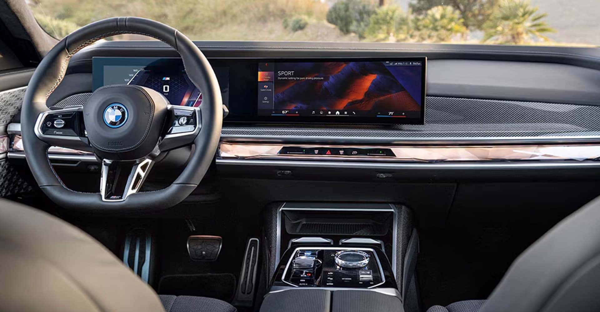 2025 BMW i7 dash