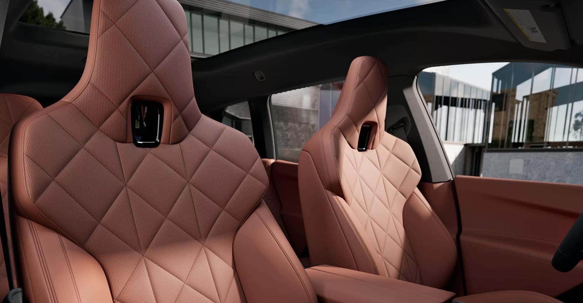 2025 BMW iX leather seats