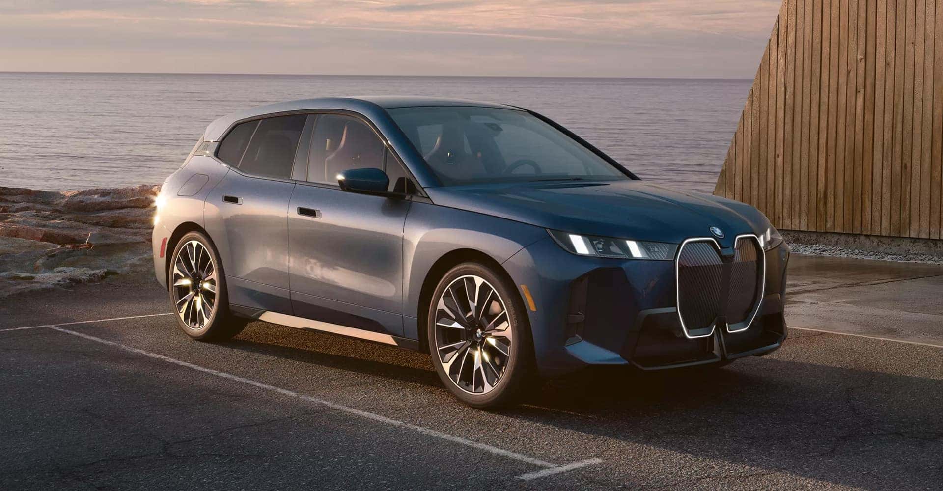 2025 BMW iX sunset