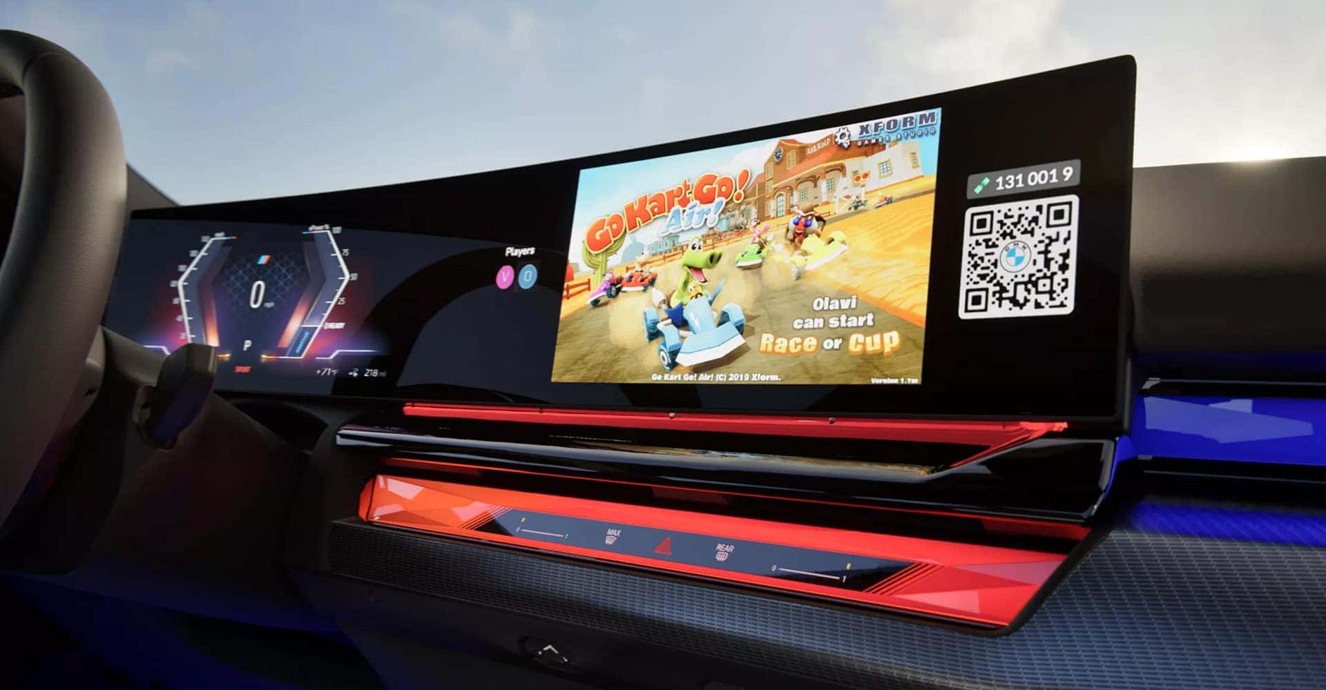 BMW i5 games screen