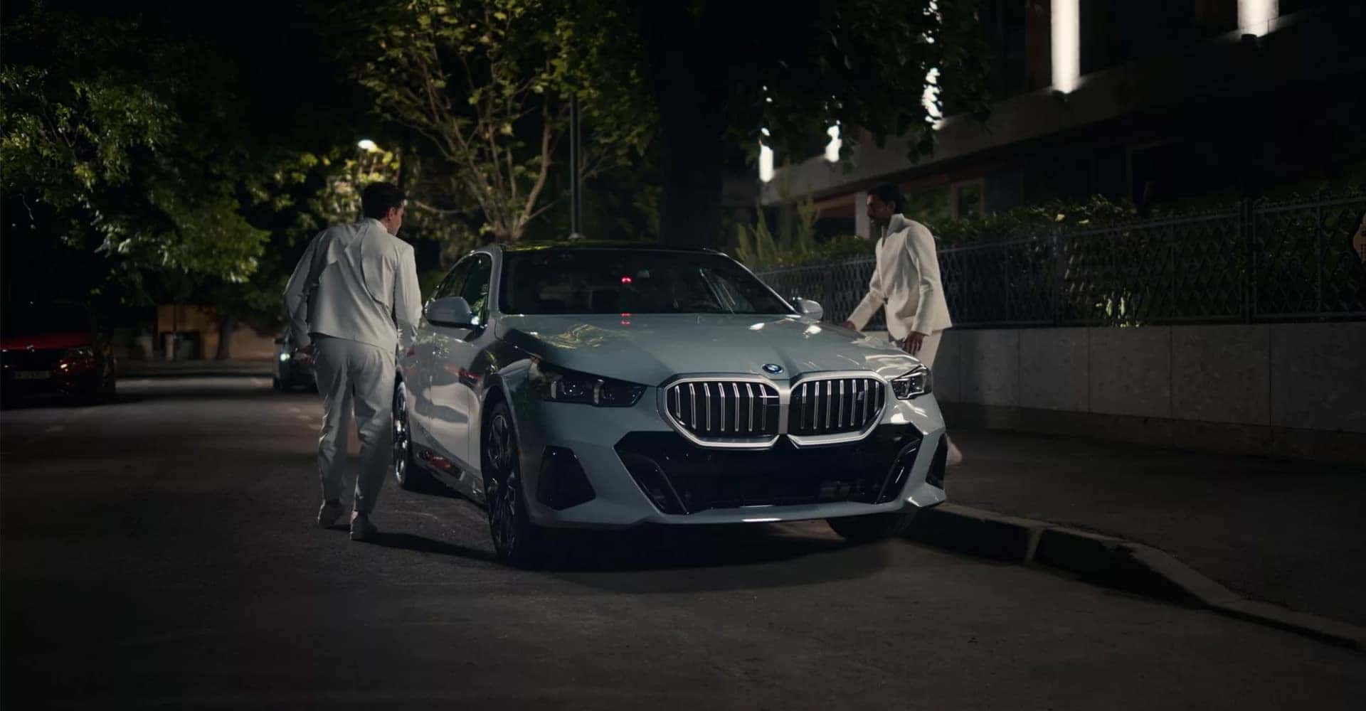 BMW i5 luxury night
