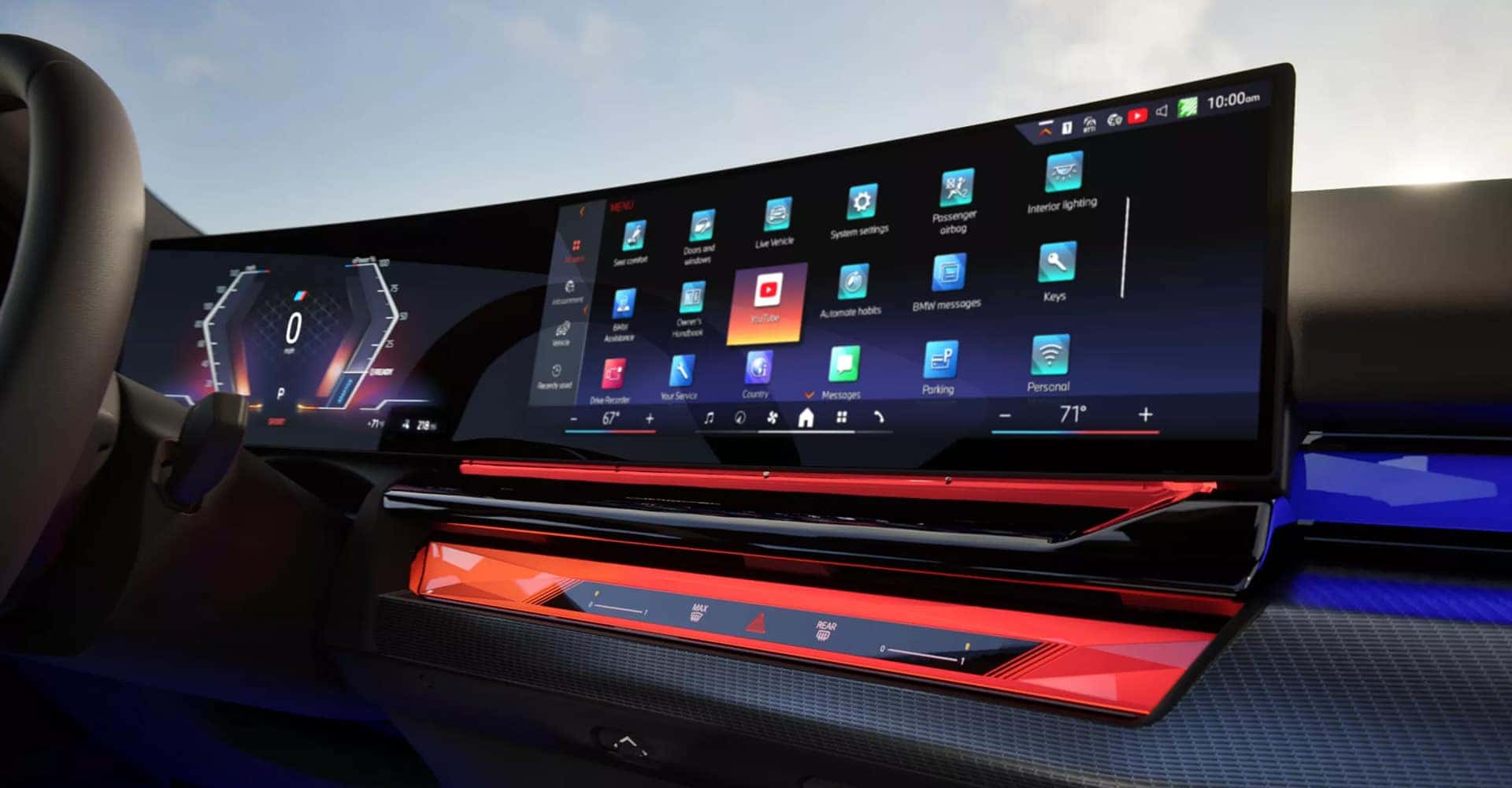 BMW i5 smart screen