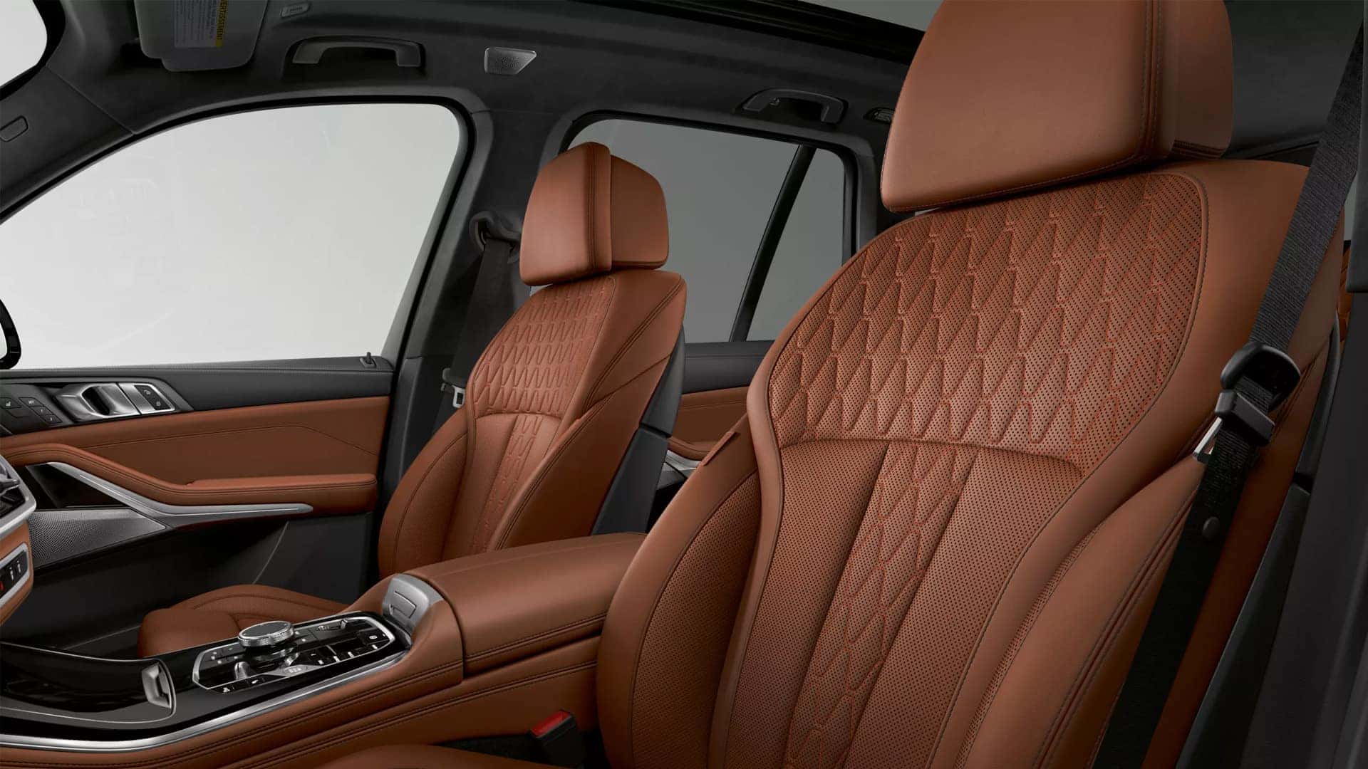 Brown Interior Seating in 2025 BMW X5 M60i