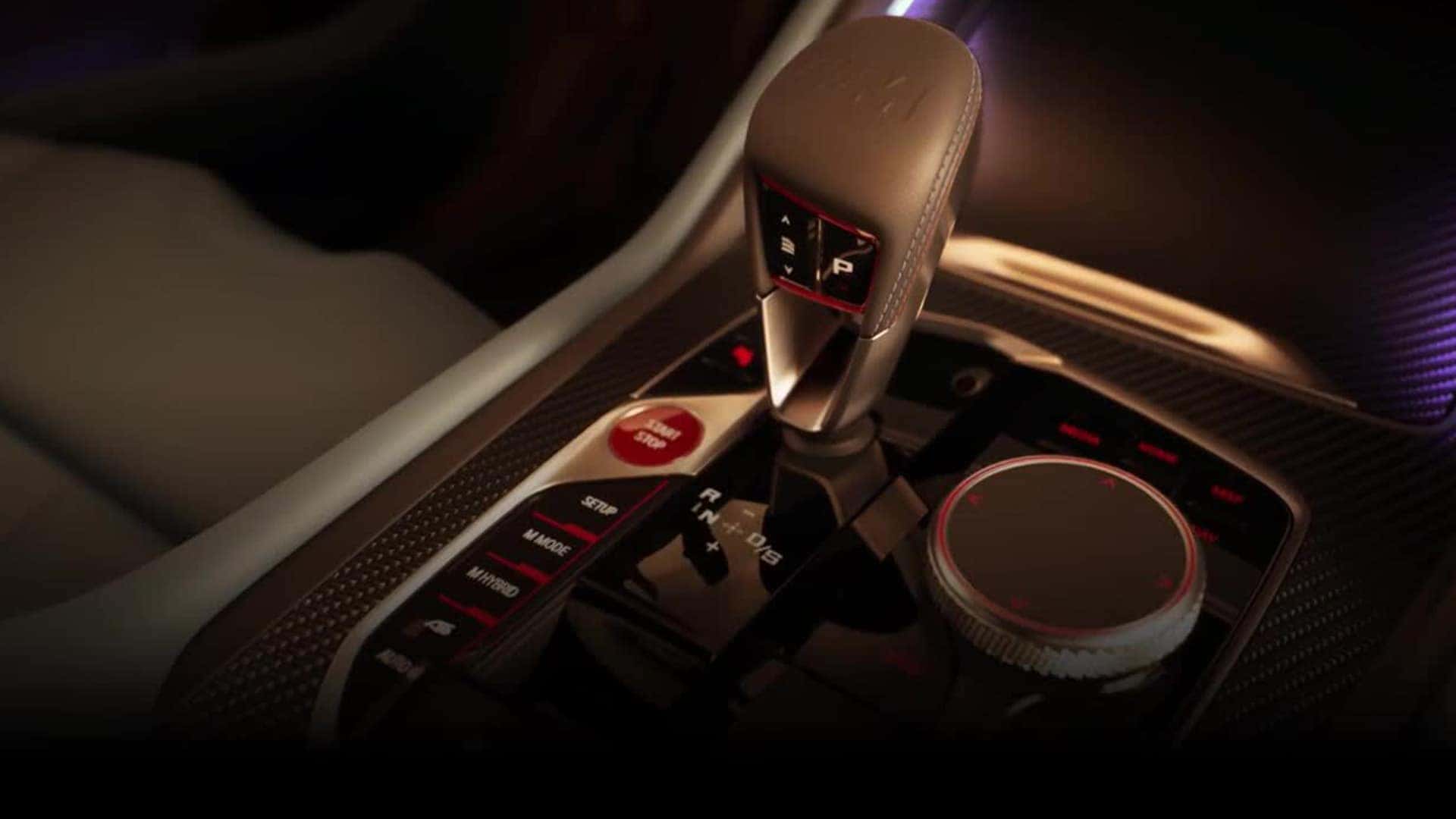 Gear Shift Inside of 2025 BMW XM