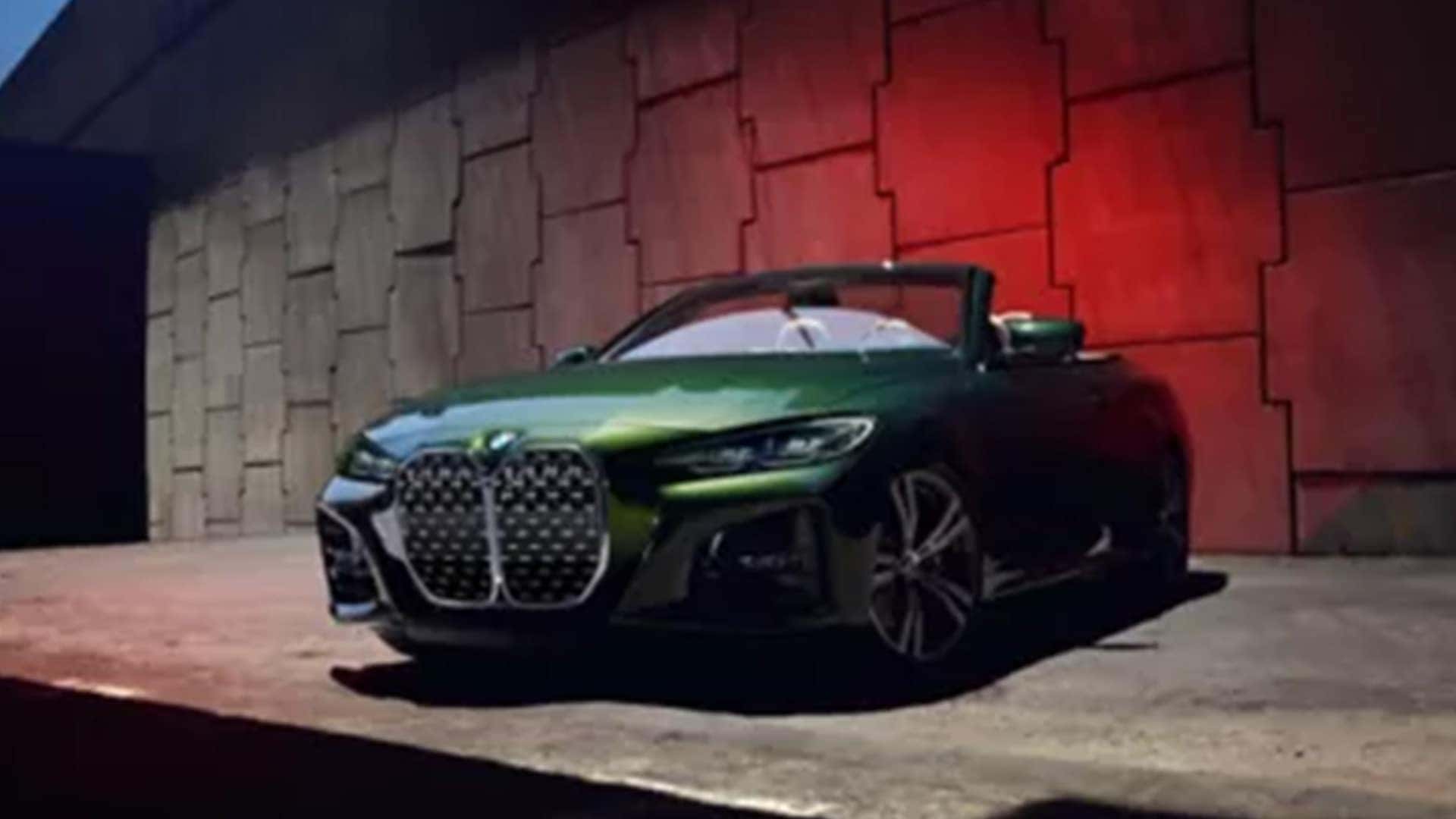 Green BMW Z4 M40i Roadster