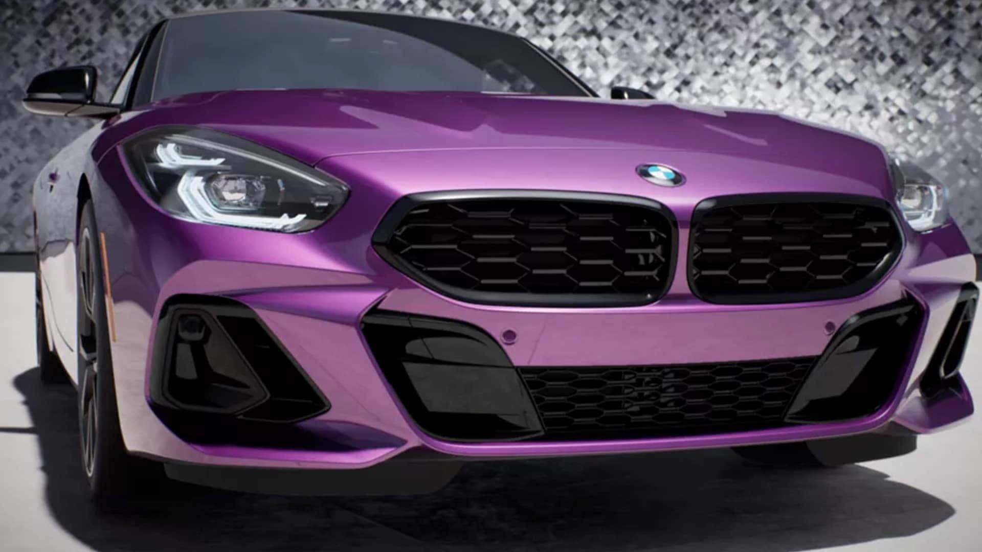 Kidney Grill of Soft Top 2025 MW Z4 30i Roadster