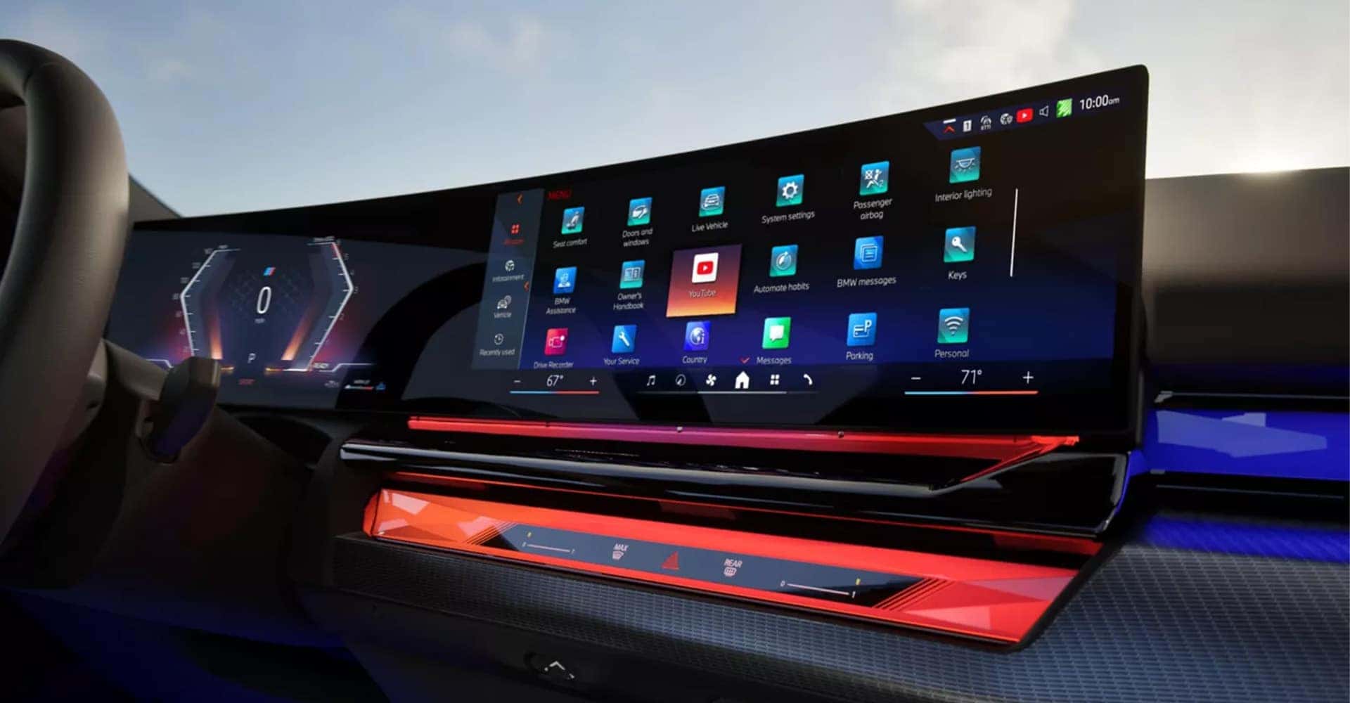 2026 BMW 5 Series screen